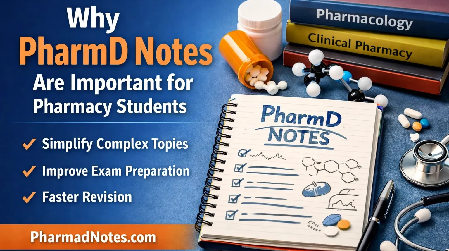 Why Quality Notes Are Essential for PharmD Students